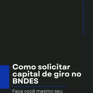 Imagem do curso Como solicitar Capital de Giro do BNDES