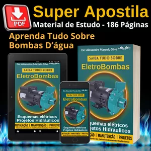 Imagem de capa para o Ebook O MANUAL DAS BOMBAS - Saiba Tudo Sobre Bombas D'Água