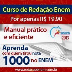 Curso Curso Redação ENEM 2013