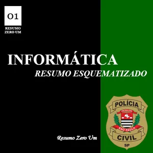 Imagem de capa para o Ebook Informática para Escrivão de Polícia PC/SP