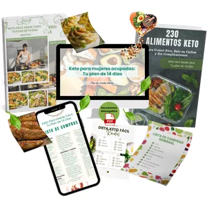 Imagen de portada para Ebook Keto Para Mujeres Ocupadas