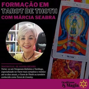 Imagem do curso Formação em Tarot de Thoth com Márcia Seabra