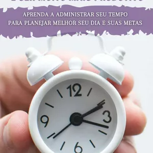 Imagem de capa para o Ebook Como gerenciar seu tempo e ser mais produtivo