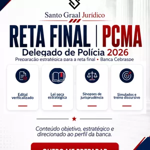 Imagem do curso PCMA | Reta Final SG —  Delegado de Polícia 2026