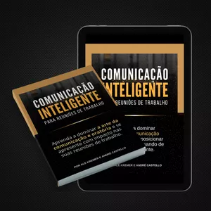 Imagem de capa para o Ebook Livro digital: Comunicação Inteligente para Reuniões de Trabalho