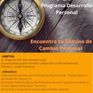 Imagen de portada para Curso online Programa Desarrollo Personal. PDP