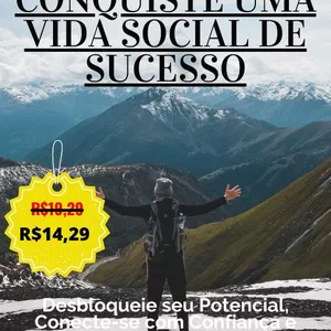 Imagem de capa para o Ebook Domine sua Timidez e Conquiste uma Vida Social de Sucesso