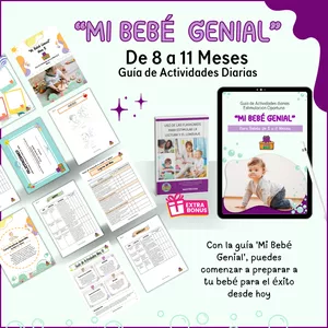 Imagen de portada para Ebook Guía "Mi Bebé Genial" de 8 a 11 Meses