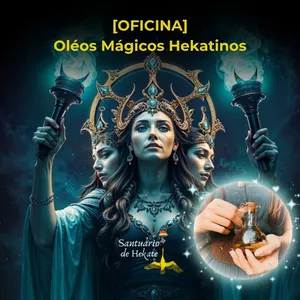 Imagem de capa para o Curso online [Oficina] Óleos Mágicos Hekatinos