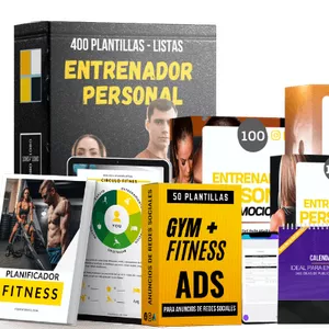 Imagen de portada para Ebook Paquete de herramientas para Personal trainer y Gym