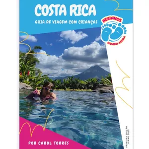 Imagem de capa para o Ebook Guia Costa Rica com crianças