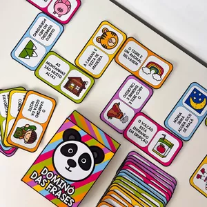 Imagem de capa para o Ebook Dominó das frases