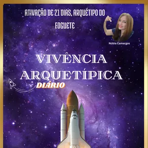 Imagem de capa para o Ebook Diário de 21 dias arquétipo do foguete