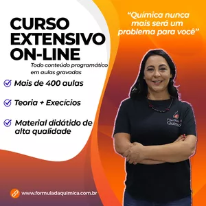 Imagem de capa para o Curso online Extensivo on-line de Química