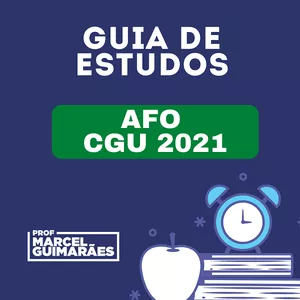 Imagem de capa para o Curso online Guia de Estudos de AFO - CGU 2021 – AFFC